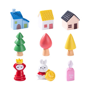 All'ingrosso nuova scacchiera del Poker della casa dei cartoni animati Alice accessori dell'ornamento del coniglio Micro ornamento del paesaggio - Product Image 6