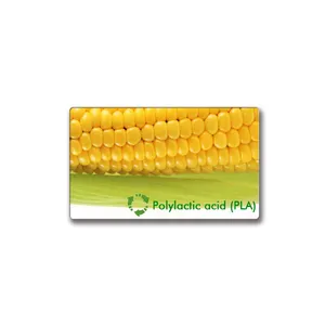 100% Eco-friendly Factory Price Bio ECO-Friendly PLA Polylactic Acid Card PLA Material Smart Card