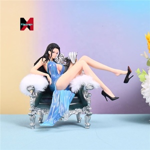 Figura de Anime de One Piece, IU, Robin, GK, Modelo de Estatua Decorativa, Traje de Gánster, Manualidades de Plástico - Product Image 2
