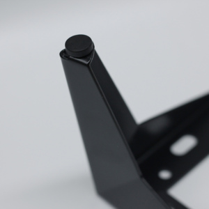 Pies de armario de Metal de 130MMH, patas de sofá de color negro, patas triangulares de Metal de alta resistencia para sofá - Product Image 5