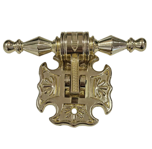 Poignée d'accessoires de cercueil en alliage de zinc bronze de style européen conçue pour les cercueils funéraires, <span class=keywords><strong>ornement</strong></span> en métal - Product Image 1
