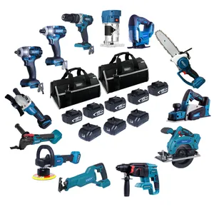 Dedicated Electric Max Lithium Combo 15 Tools tool kits 10 pcs hand power tools combo sets household