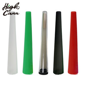 Fornecimento De Fábrica Pré Roll Container Colorido Cone De Plástico Tubo 98mm Degradável Pop Top Tubo Com Selo De Tampa - Product Image 5