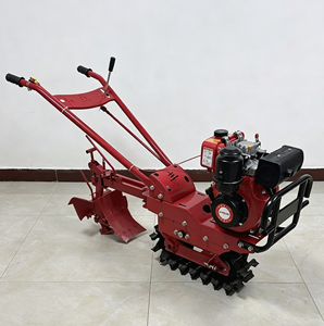 Cultivador Rotatorio / Mini <span class=keywords><strong>Motocultor</strong></span> Diésel a Precio Económico, Máquina <span class=keywords><strong>de</strong></span> Arar, Microcultivador <span class=keywords><strong>de</strong></span> <span class=keywords><strong>Orugas</strong></span> Rotatorias - Product Image 5