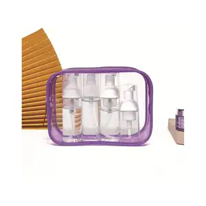 Borse cosmetiche bolsas mixtas al por mayor con specchio a Led Mini grande capacità sacchetto trasparente smalto per unghie borsa
