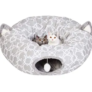 Multi-functional High-quality Cat Tunnel Bed Collapsible Tunnel Tube with Balls