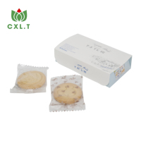 Boîte à biscuits pliable écologique en papier, vente en gros, boîte à biscuits imprimée pour boulangerie