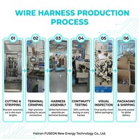 كابل توصيل مخصص للسيارات الكهربائية بتيار عالي 50 أمبير و125 أمبير و200 أمبير، لون برتقالي، من المصنع الأصلي والمورد