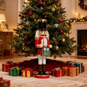 Décoration de <span class=keywords><strong>Noël</strong></span> en bois peinte à l'effigie d'un soldat, prix d'usine, pour <span class=keywords><strong>calendrier</strong></span>, arbre de <span class=keywords><strong>Noël</strong></span>, cheminée, bureau, casse-noisette - Product Image 2