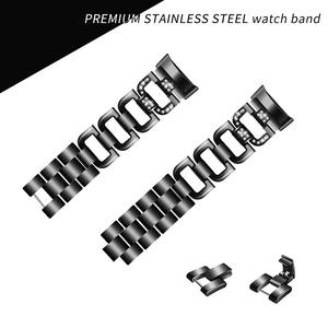 <span class=keywords><strong>Bracelet</strong></span> en métal de remplacement de <span class=keywords><strong>bracelet</strong></span> en forme de D pour <span class=keywords><strong>bracelet</strong></span> de montre en acier inoxydable diamant de <span class=keywords><strong>luxe</strong></span> <span class=keywords><strong>Fitbit</strong></span> Charge 5 - Product Image 4