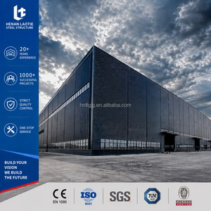 Großflächige Logistik-Stahlkonstruktion Lagerhaus Vorgefertigte Industrielle Stahlwerkstatt Metallschuppen für Gewerbliche Lagerung - Product Image 3