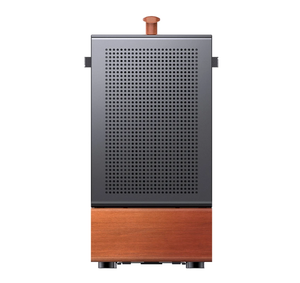 Nueva caja de <span class=keywords><strong>PC</strong></span> de madera de nogal vertical de Matx/ITX de soporte negro T7 para <span class=keywords><strong>PC</strong></span> de juegos, nueva, T7, 2017 - Product Image 3