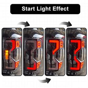 ไฟท้าย LED สำหรับรถฟอร์ด เรนเจอร์ T6 T7 T8 ปี 2012-<span class=keywords><strong>2021</strong></span> รุ่น <span class=keywords><strong>XLT</strong></span> Wildtrak PX PX2 ชุดอัพเกรดไฟท้ายรถกระบะ - Product Image 3