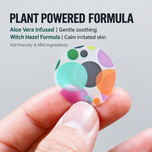 Alivia Picaduras de Insectos, Protege la Piel, Reduce la Picazón, Calma la Irritación, Parches para Aliviar Picaduras de Insectos a Base de Plantas, Aptos para Niños - Product Image 3