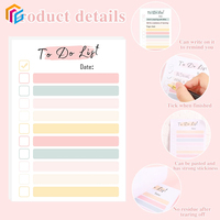 Bloc de Notas Personalizado con Impresión Personalizada, Planificador Diario y Mensual, Hojas Desprendibles, Lista de Tareas, Bloc de Notas