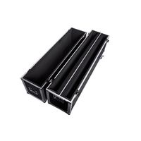Boîte de protection d'écran TV personnalisée 45 55 65 75 pouces avec flight case en éponge EVA intégrée et boîte en alliage d'aluminium