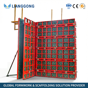 Lianggong Q355 Steel Frame <strong>Formwork</strong> High Strength Modular Concrete <strong>Shuttering</strong> For Wall And Column Construction - Product Image 1
