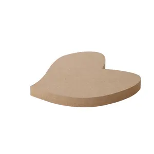 Plywood MDF Art Craft Pieces Natural Wood Love Heart cutouts for Christmas DIY projects