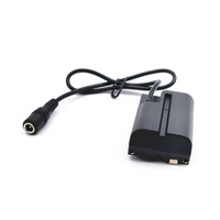 DR-F550 Moitié Décodé DC Coupleur NP-F550 F750 F770 F960 F970 Dummy Batterie pour BMPCC, LED, Moniteur, CCTV Caméra de Sécurité