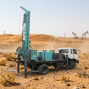 Portable <b>Mini</b> Truck Mounted Water Well Drilling Rig APCOM Borehole Drilling Machinery with <b>Air</b> Compressor <b>Unit</b> - Product Image 1