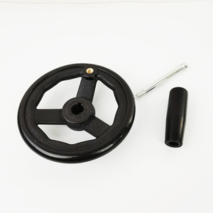 แฮนด์วีลไนลอน Kh-0312 ขอบกลมสามซี่โครง สำหรับงานอุตสาหกรรม - Product Image 2