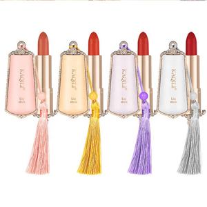 Velvet Fringe Rouge à lèvres de luxe Imperméable à l'eau Rouge à lèvres mat longue durée sans transfert Style chinois - Product Image 6