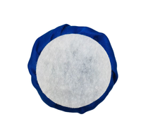 Buatan tangan 5cm bunga pita poliester High-End bunga mawar untuk penggunaan dinding topi dada & aksesori pakaian