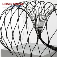 Maille de câble métallique en acier inoxydable Offre Spéciale garde-corps Cages à oiseaux à armure toile pour perroquets volière Net Zoos Technique de traitement de coupe