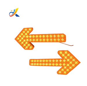 Luz de Advertencia de Tráfico LED Ámbar, Lámpara de Señalización Direccional con Flecha para Camiones, Seguridad Vial - Product Image 1