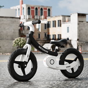 Bicicleta de Equilibrio para Niños de 12 Pulgadas con Luz, Sin Pedales, Ligera, Bicicleta de Entrenamiento para Niños Pequeños, Primera Bicicleta para Niños y Niñas de 2 a 5 Años - Product Image 3