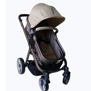 <span class=keywords><strong>Cochecito</strong></span> de Bebé Multifuncional de Lujo 3 en 1, Fácil de Plegar, <span class=keywords><strong>Cochecito</strong></span> para Bebés con Práctico <span class=keywords><strong>Cochecito</strong></span> Combinado para Viajes de Recién Nacidos - Product Image 4