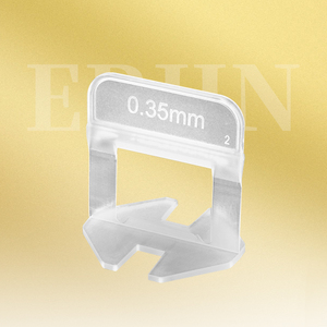 نظام تسوية بلاط السيراميك الصلب مع نظام تسوية دوار ومشبك قاعدة بلاستيكي للاستخدام في الشقق - Product Image 2