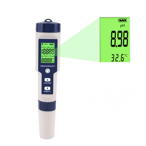 Détecteur de Qualité de l'Eau 5 en 1 PH/TDS/EC/Salinité/S.G/ORP/Conductivité – Stylo Testeur de Qualité de l'Eau pour l'Élevage - Product Image 2