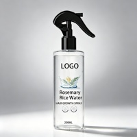 Nature X Science Spray capillaire à base de romarin et d'eau de riz pour la croissance et l'épaississement des cheveux |   Extrait 100% naturel