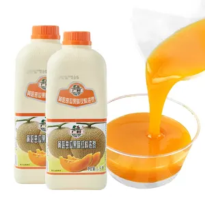 1.9L Guangcun Cantaloupe/Hami Melon Fruit Juice Bebidas Concentradas Fruit Juice Syrup para Fruit Tea Materias Primas