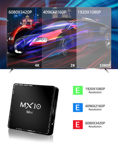Nhà Máy Trực Tiếp Thông Minh TV Box Mx10 Mini 2.4G 5G Wifi Bluetooth <span class=keywords><strong>Android</strong></span> 10 Amlogic 4K <span class=keywords><strong>Quad</strong></span> <span class=keywords><strong>Core</strong></span> Set Top Box 2G 4G 16G 32G 64G - Product Image 6