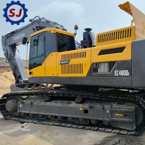 Excavadora Volvo EC480DL Usada, Excavadora de Orugas de 48 Toneladas para Trabajo Pesado, Equipo Hidráulico para Minería y Construcción, Maquinaria para Movimiento de Tierras - Product Image 6