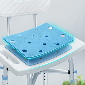 Chaise de douche de réadaptation Fuyou en alliage d'aluminium, hauteur réglable, siège de bain antidérapant pour personnes âgées, équipement de sécurité pour la salle de bain - Product Image 3
