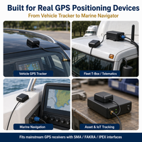 Antena GPS 4G LTE Combinada Personalizada para Automóvil, Antena OEM con Montaje de Tornillo FAKRA Dual SMA para Rastreadores de Automóviles T-Box