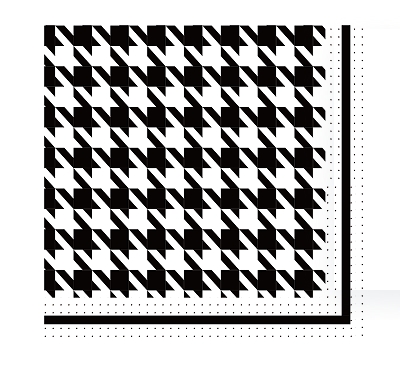 serviette 33*33 cm
