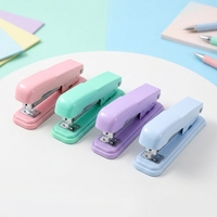 Agrafeuse tout métal couleur macaron NO12 pour fournitures de bureau et scolaires
