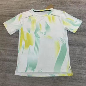 Gemi hazır özel Logo yüceltilmiş takım eğitimi spor futbol kısa kitleri şort gömlek futbol forması erkekler için futbol forması - Product Image 5