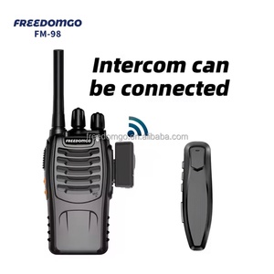 หูฟังไร้สาย Freedomgo FM-98 รุ่นยอดนิยม แบบครอบหู พร้อมจอแสดงผลดิจิตอล ตัดเสียงรบกวน วิทยุสื่อสารแบบสองทาง - Product Image 4