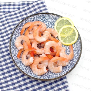 Oggetti di scena dell'esposizione del ristorante dell'hotel modelli di gamberetti cotti in plastica di frutti di mare finti realistici per la decorazione di eventi di festa di natale di Halloween - Product Image 5
