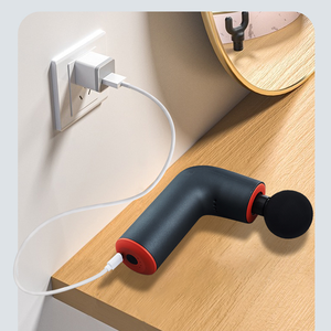 Pistol pijat otot elektrik Mini, pemijat tubuh saku portabel, pistol untuk relaksasi kebugaran pereda nyeri - Product Image 5