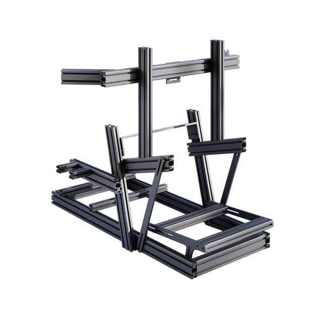 Professional Car Driving Game Frame Race Simulator Sim Rig Racing Cockpit Simulator 4080 Aluminium Profiles