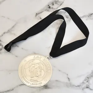 Medal Manufactures Gold Plated Custom Made 3d Blank Metal Sports Race Award Medals