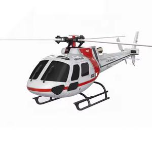 Mini simulateur RC électrique en plastique <span class=keywords><strong>AS350</strong></span> Hélicoptère RTF 2.4G 6CH 3D 6G Modes Moteur sans balais Quadricoptère Drone Convivial pour les débutants - Product Image 6