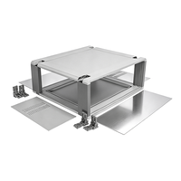 Electronic Instrument Housing Aluminum Case IP54 Protection Network Cabinet Medical Test Instrument Case