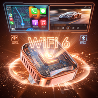 Adaptateur CarPlay sans fil 2 en 1 pour voiture, convertisseur CarPlay sans fil Android Auto, plug and play, récepteur